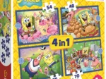 4 Puzzles - La Vie Sous-Marine de Bob L'Éponge